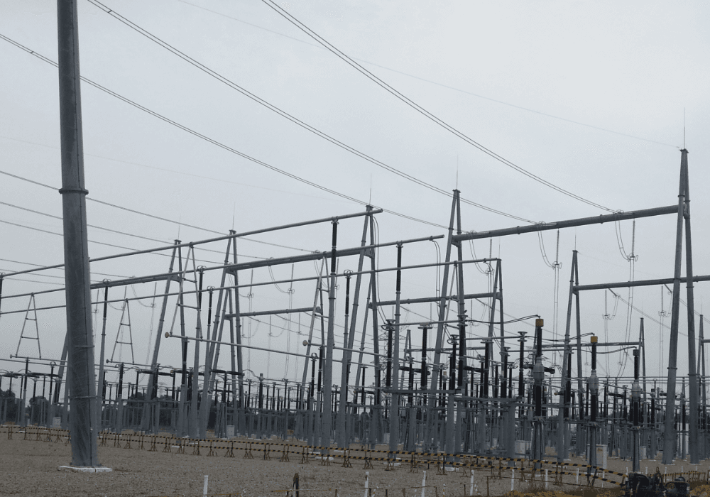 Struktur Gardu Induk Listrik